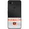 NFL Cincinnati Bengals White Striped Google Pixel 3a XL Skin